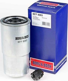 Borg & Beck BFF8093 - Fuel filter autospares.lv