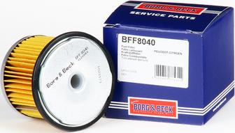 Borg & Beck BFF8040 - Fuel filter autospares.lv