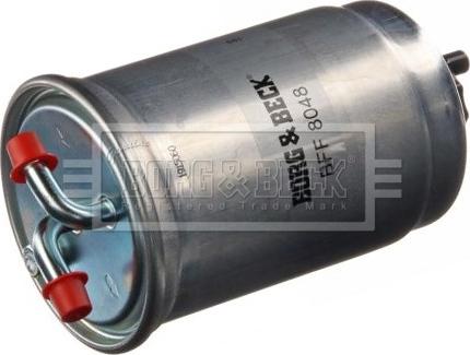 Borg & Beck BFF8048 - Fuel filter autospares.lv