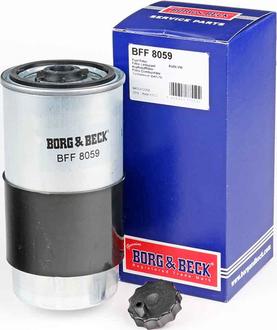 Borg & Beck BFF8059 - Fuel filter autospares.lv