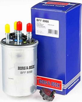 Borg & Beck BFF8068 - Fuel filter autospares.lv