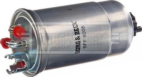 Borg & Beck BFF8008 - Fuel filter autospares.lv