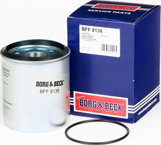 Borg & Beck BFF8136 - Fuel filter autospares.lv