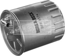 Borg & Beck BFF8174 - Fuel filter autospares.lv