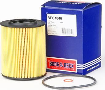 Borg & Beck BFO4046 - Oil Filter autospares.lv