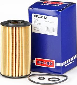 Borg & Beck BFO4012 - Oil Filter autospares.lv