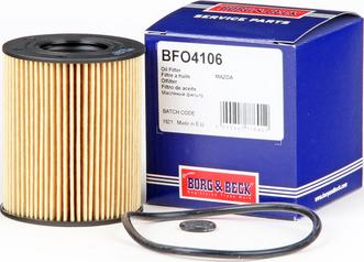 Borg & Beck BFO4106 - Oil Filter autospares.lv