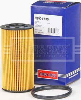 Borg & Beck BFO4139 - Oil Filter autospares.lv