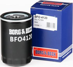 Borg & Beck BFO4120 - Oil Filter autospares.lv