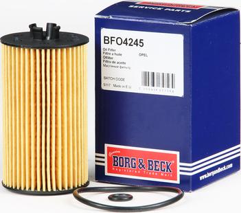 Borg & Beck BFO4245 - Oil Filter autospares.lv