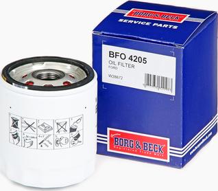 Borg & Beck BFO4205 - Oil Filter autospares.lv