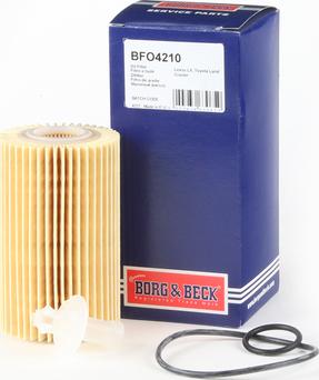 Borg & Beck BFO4210 - Oil Filter autospares.lv