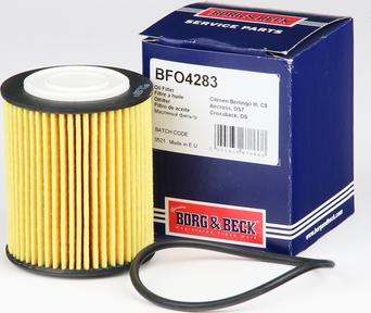 Borg & Beck BFO4283 - Oil Filter autospares.lv