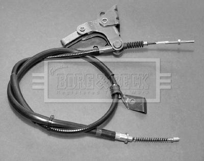 Borg & Beck BKB1944 - Cable, parking brake autospares.lv
