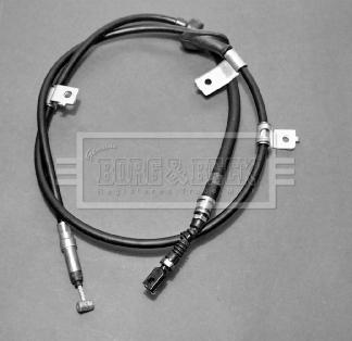 Borg & Beck BKB1934 - Cable, parking brake autospares.lv