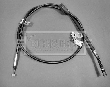 Borg & Beck BKB1933 - Cable, parking brake autospares.lv