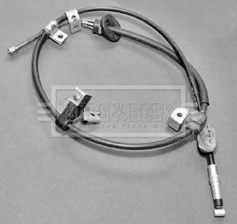 Borg & Beck BKB1433 - Cable, parking brake autospares.lv