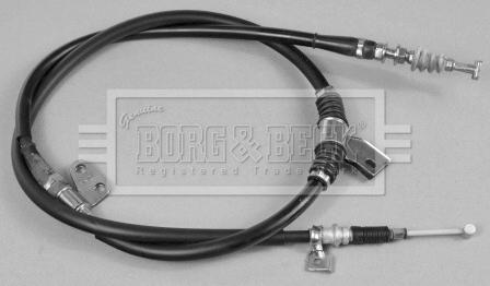 Borg & Beck BKB1673 - Cable, parking brake autospares.lv