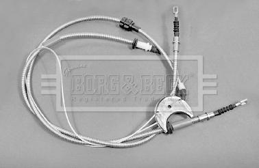 Borg & Beck BKB1151 - Cable, parking brake autospares.lv
