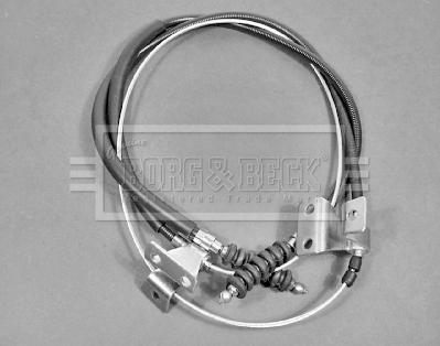Borg & Beck BKB1349 - Cable, parking brake autospares.lv