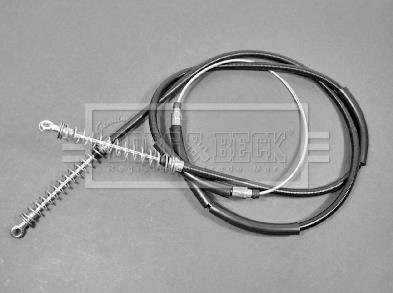 Borg & Beck BKB1272 - Cable, parking brake autospares.lv