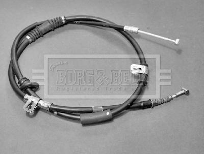 Borg & Beck BKB1798 - Cable, parking brake autospares.lv