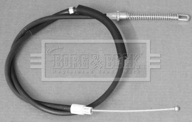 Borg & Beck BKB3101 - Cable, parking brake autospares.lv