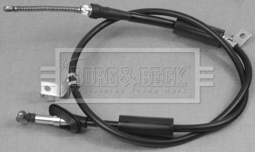 Borg & Beck BKB2820 - Cable, parking brake autospares.lv