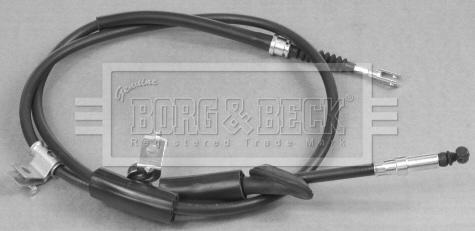 Borg & Beck BKB2821 - Cable, parking brake autospares.lv