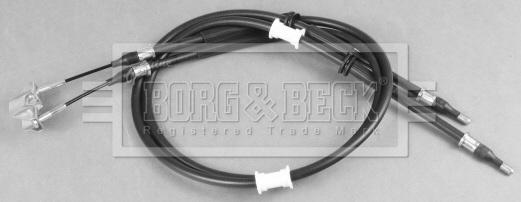 Borg & Beck BKB2268 - Cable, parking brake autospares.lv