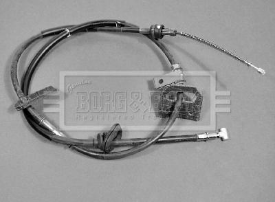 Borg & Beck BKB2207 - Cable, parking brake autospares.lv