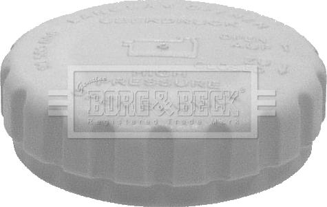 Borg & Beck BRC68 - Sealing Cap, coolant tank autospares.lv