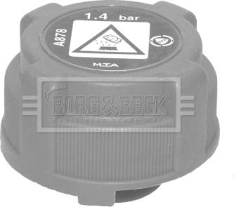 Borg & Beck BRC109 - Sealing Cap, coolant tank autospares.lv