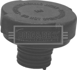 Borg & Beck BRC104 - Sealing Cap, coolant tank autospares.lv