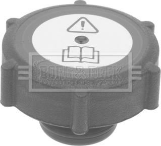 Borg & Beck BRC129 - Sealing Cap, coolant tank autospares.lv