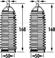 Borg & Beck BSG3393 - Bellow Set, steering autospares.lv