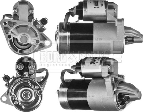 Borg & Beck BST2119 - Starter autospares.lv