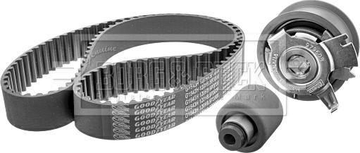 Borg & Beck BTK1000 - Timing Belt Set autospares.lv