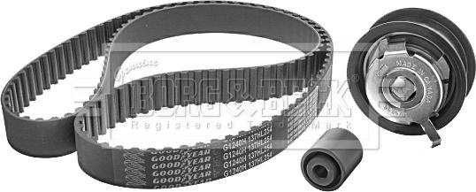 Borg & Beck BTK1008 - Timing Belt Set autospares.lv