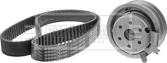 Borg & Beck BTK1002 - Timing Belt Set autospares.lv