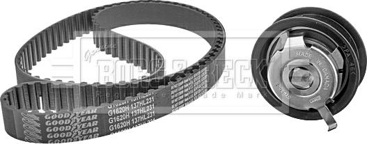 Borg & Beck BTK1018 - Timing Belt Set autospares.lv