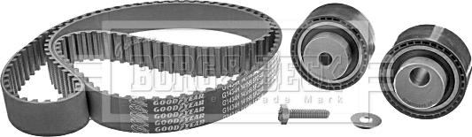 Borg & Beck BTK1020 - Timing Belt Set autospares.lv