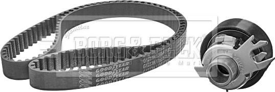 Borg & Beck BTK1022 - Timing Belt Set autospares.lv