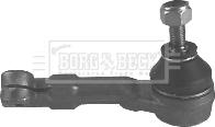 Borg & Beck BTR4516 - Tie Rod End autospares.lv