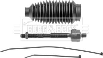 Borg & Beck BTR4742K - Inner Tie Rod, Axle Joint autospares.lv