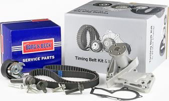 Borg & Beck BTW1058 - Water Pump & Timing Belt Set autospares.lv
