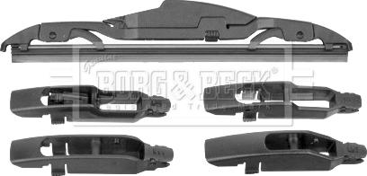 Borg & Beck BW08R.10 - Wiper Blade autospares.lv