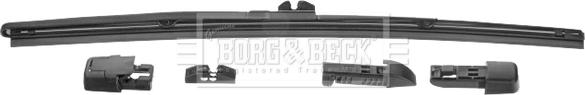 Borg & Beck BW14RF - Wiper Blade autospares.lv