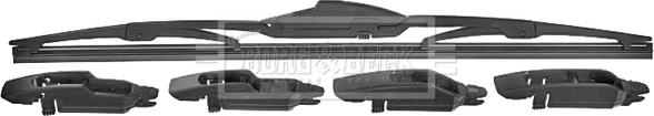 Borg & Beck BW16R.10 - Wiper Blade autospares.lv