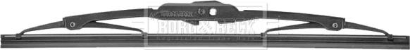 Borg & Beck BW12C - Wiper Blade autospares.lv